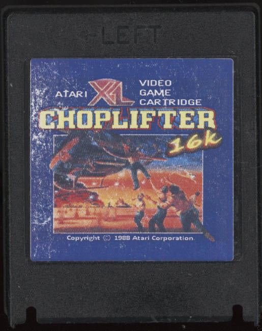 Choplifter 16k Cartridge for Atari XL 8-bit Computers