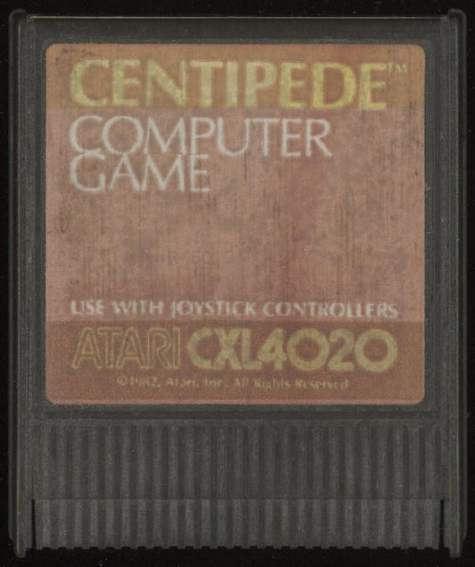 Centipede Cartridge for Atari 400/800 8-bit Computers