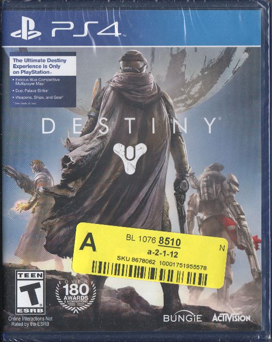 Destiny for Sony PS4