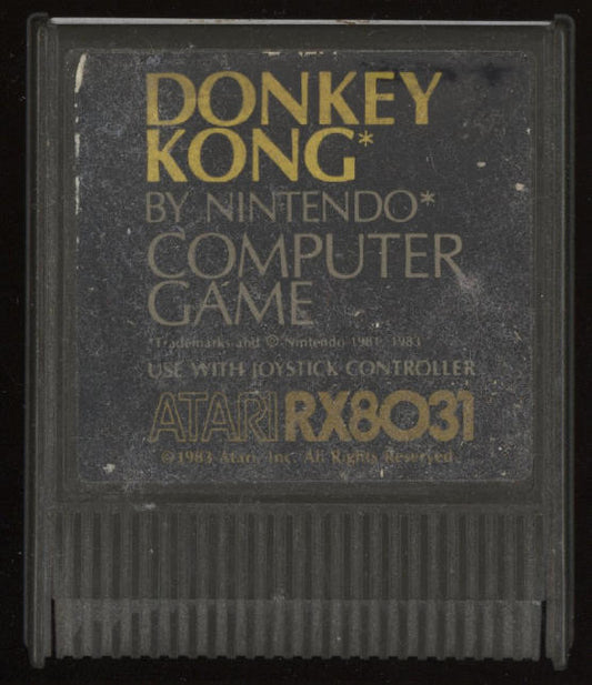 Donkey Kong Cartridge for Atari 400/800 8-bit Computers