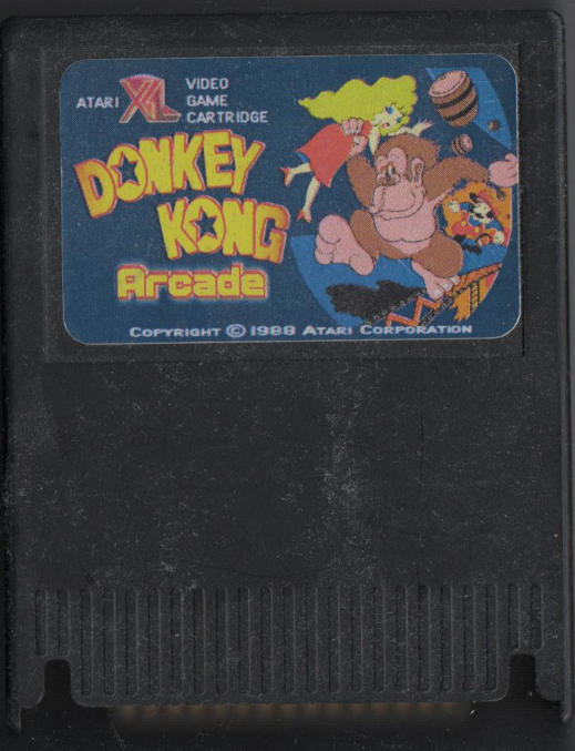 Donkey Kong Arcade Cartridge for Atari 600/800XL 8-bit Computers