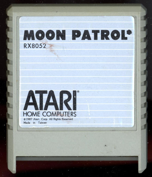 Moon Patrol Cartridge for Atari 400/800 8-bit Computers