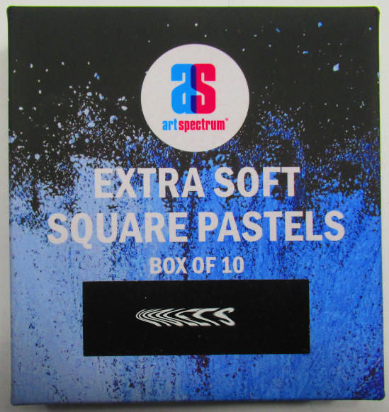 Art Spectrum Extra Soft Square Pastels Set of 10 Damaged