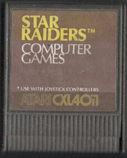 Star Raiders Cartridge for Atari 400/800 8-bit Computers