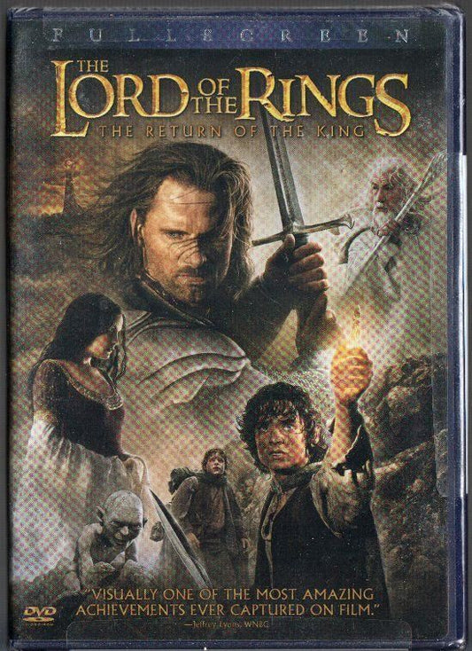The Lord of the Rings: Return of the King (DVD, 2004, 2-Disc Set, Full-Screen)