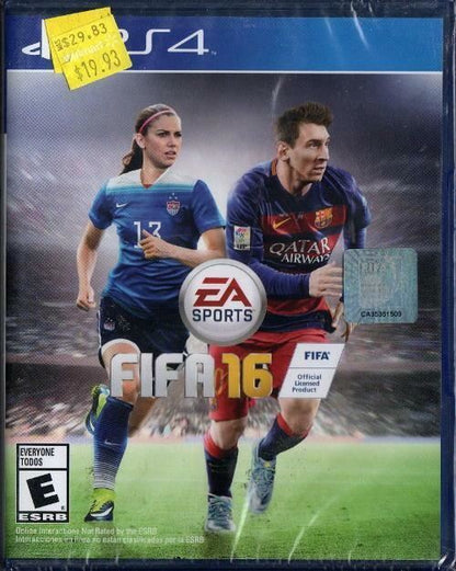 FIFA 16 (Sony PlayStation 4, 2015)